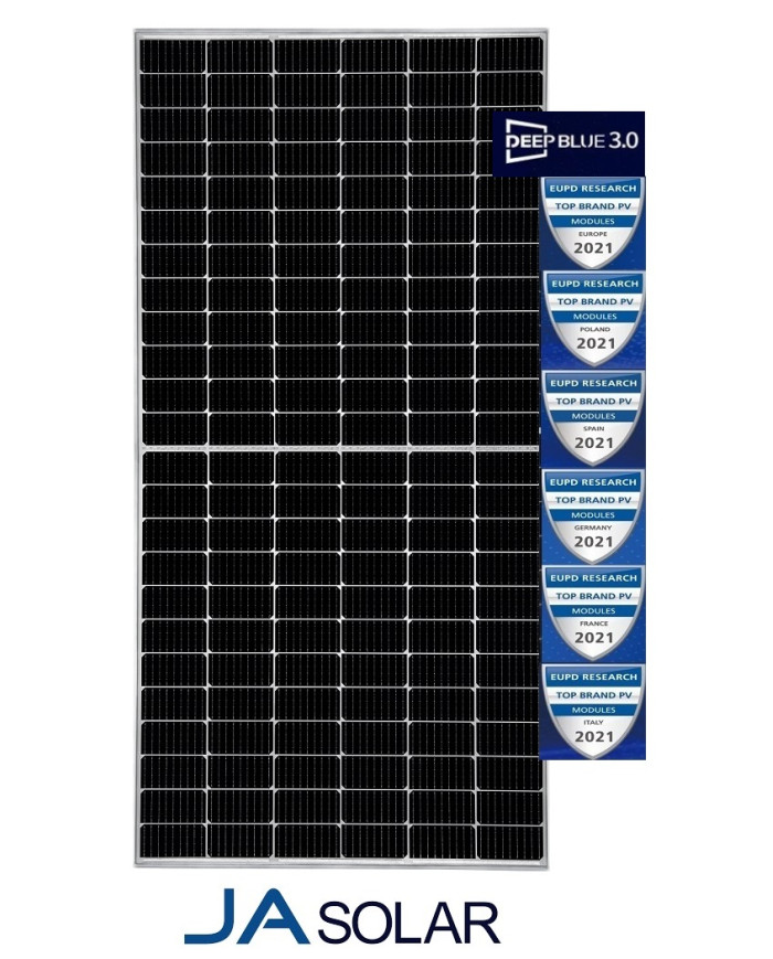 JA Solar JAM72D42-625/LB 625W N-Type Bifacial Double Glass Module